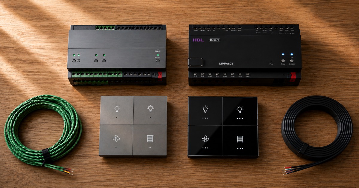 KNX или HDL Buspro: какой протокол умного дома выбрать для квартиры и дома
